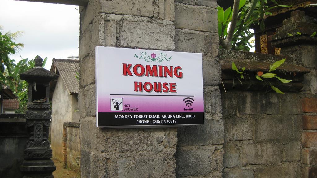 Koming House Ubud Exterior foto